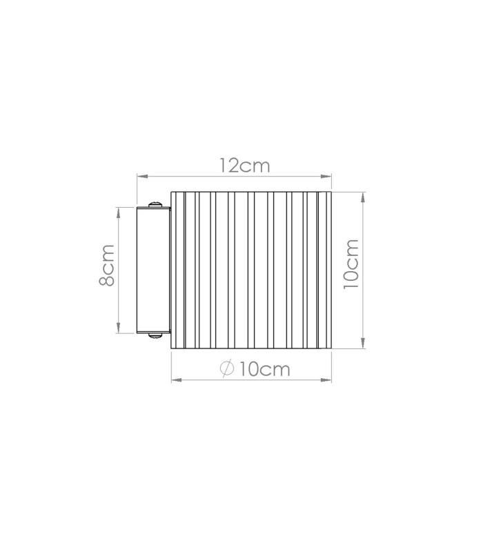 Aura Up & Down Wall Lamp Pink 1x G9-9