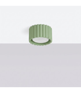 Aura Surface Mounted Downlight Sage 1x GX53-2