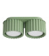 Aura Surface Mounted Downlight Sage 2x GX53-1