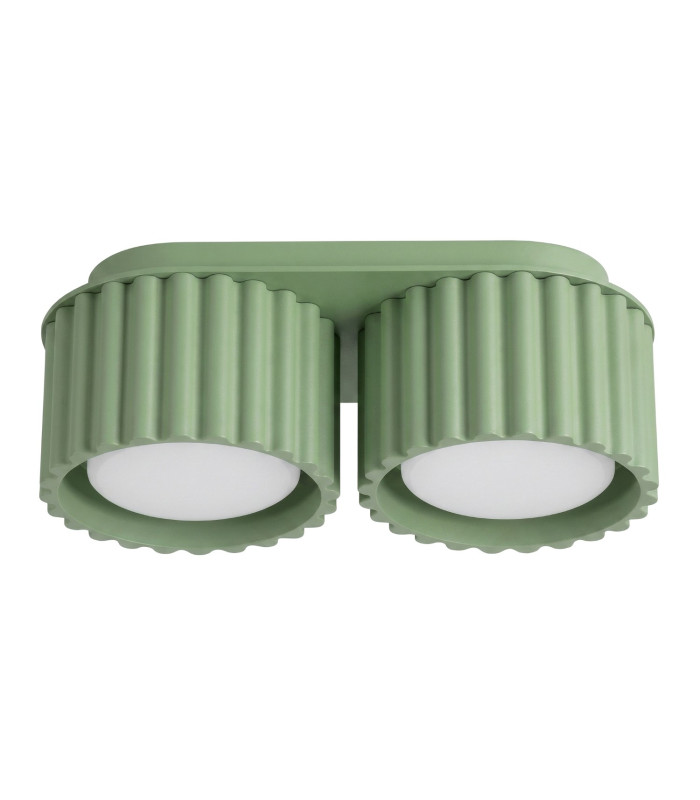 Aura Surface Mounted Downlight Sage 2x GX53-1