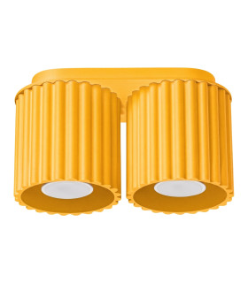 Aura Surface Mounted Downlight Yellow 2x GU10-1
