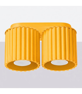 Aura Surface Mounted Downlight Yellow 2x GU10-2