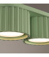 Aura Surface Mounted Downlight Sage 2x GX53-4