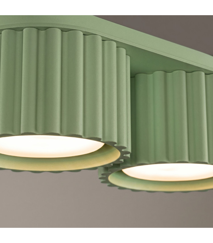 Aura Surface Mounted Downlight Sage 2x GX53-4