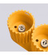 Aura Surface Mounted Downlight Yellow 2x GU10-5
