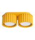 Aura Surface Mounted Downlight Yellow 2x GX53-1