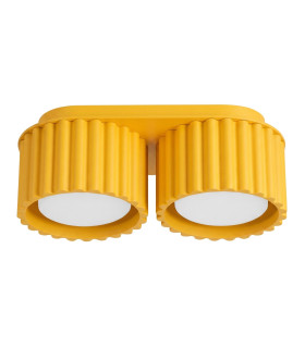 Aura Surface Mounted Downlight Yellow 2x GX53-1