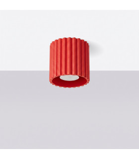 Aura Surface Mounted Downlight Red 1x GU10-2