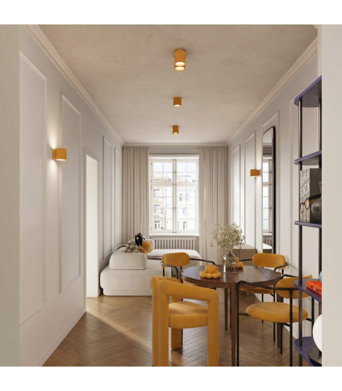 Aura Up & Down Wall Lamp Yellow 1x G9-11