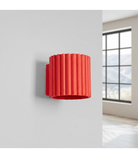 Aura Up & Down Wall Lamp Red 1x G9-2