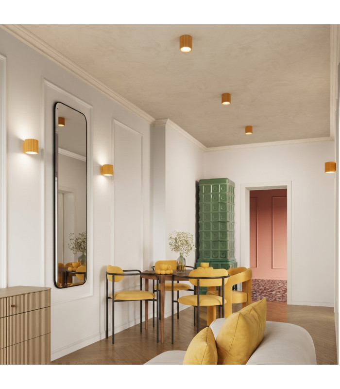 Aura Up & Down Wall Lamp Yellow 1x G9-12