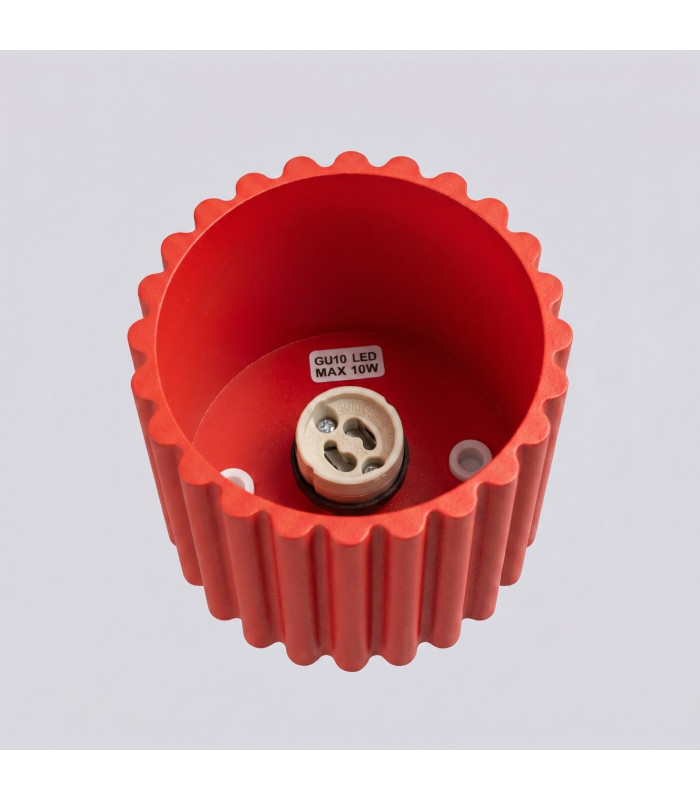 Aura Surface Mounted Downlight Red 1x GU10-5
