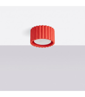 Aura Surface Mounted Downlight Red 1x GX53-2