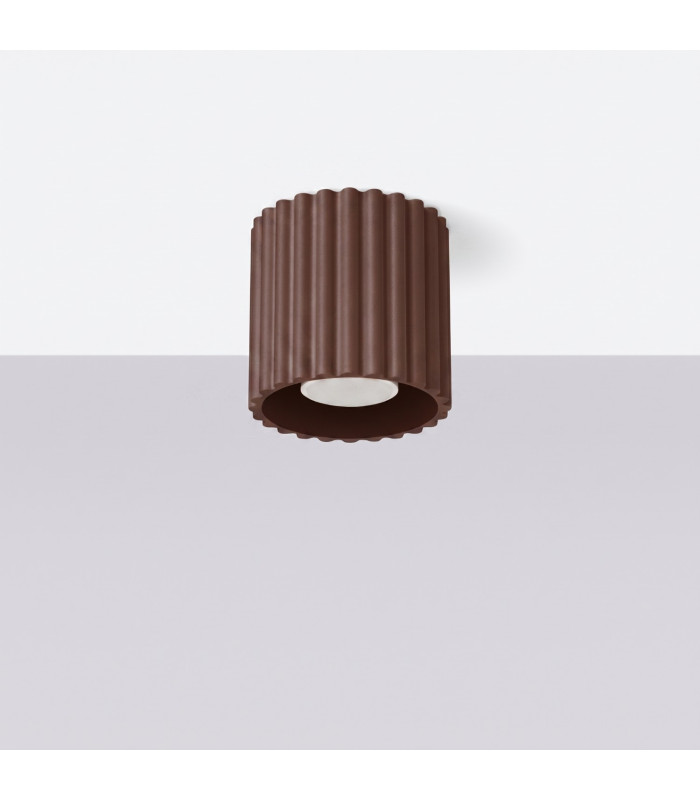 Aura Surface Mounted Downlight Brown 1x GU10-2