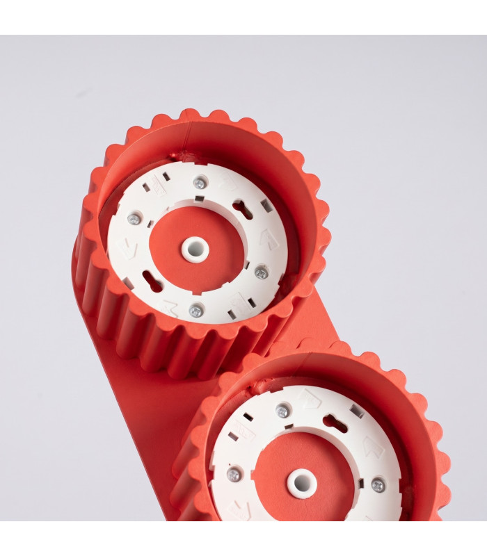 Aura Surface Mounted Downlight Red 2x GX53-5