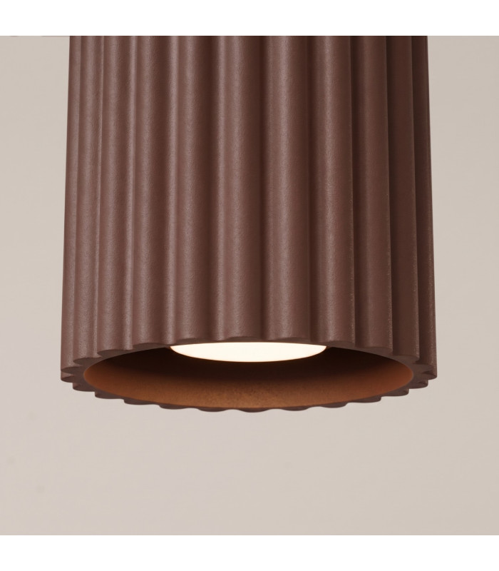 Aura Surface Mounted Downlight Brown 1x GU10-4