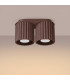 Aura Surface Mounted Downlight Brown 2x GU10-3