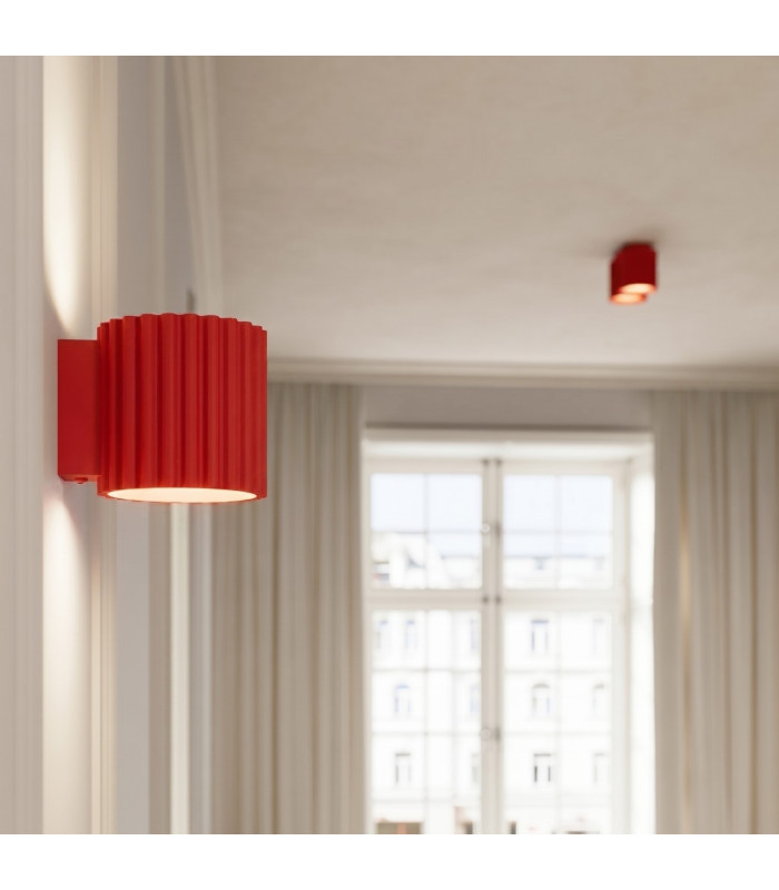 Aura Surface Mounted Downlight Red 1x GX53-11