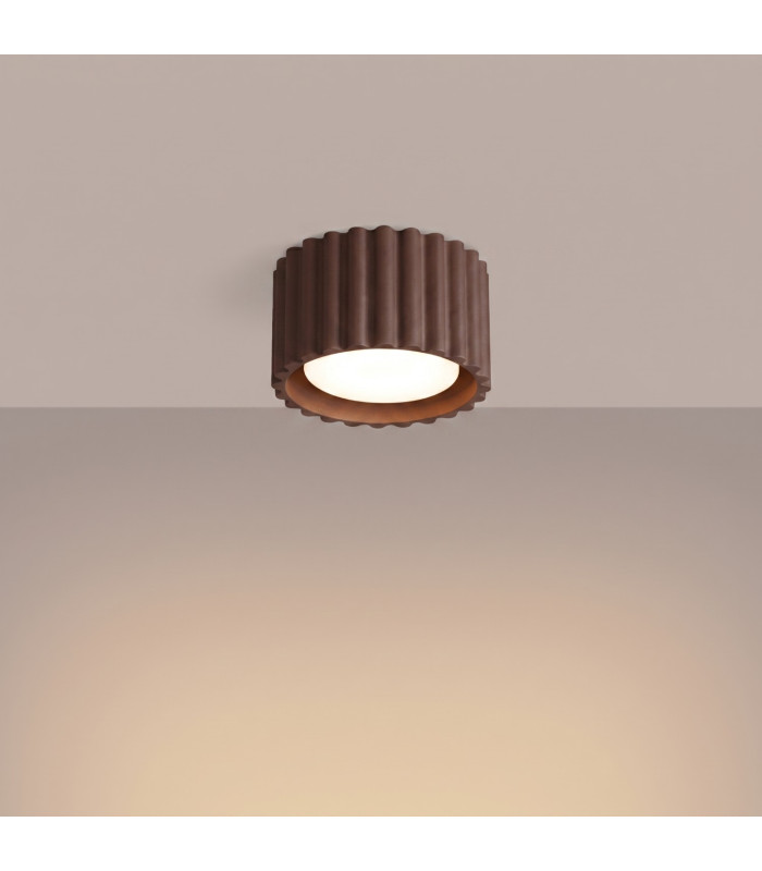 Aura Surface Mounted Downlight Brown 1x GX53-3