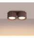Aura Surface Mounted Downlight Brown 2x GX53-3