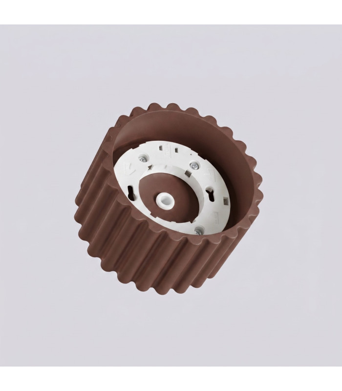 Aura Surface Mounted Downlight Brown 1x GX53-5