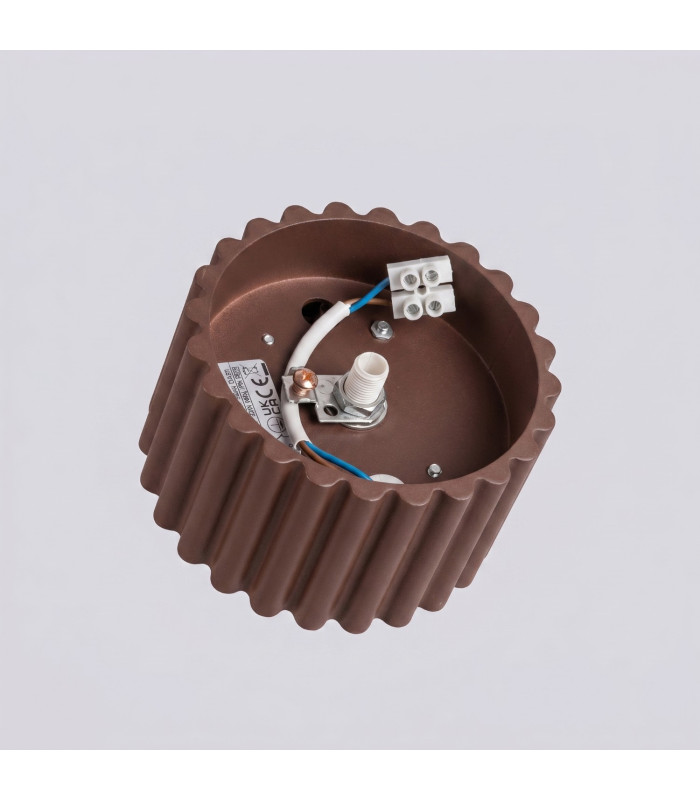Aura Surface Mounted Downlight Brown 1x GX53-6