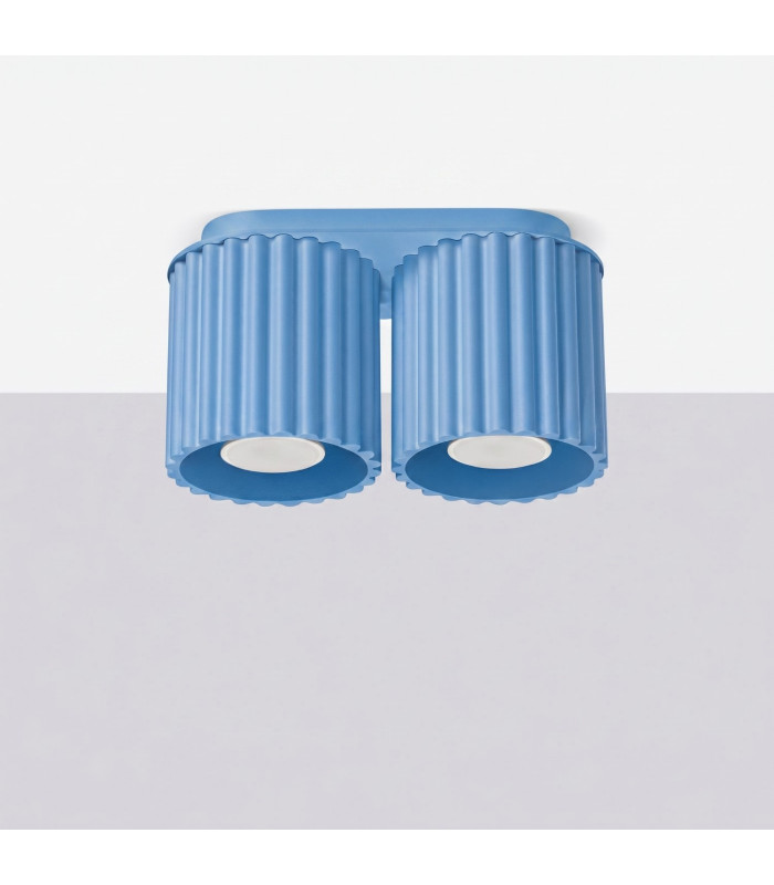 Aura Surface Mounted Downlight Blue 2x GU10-2