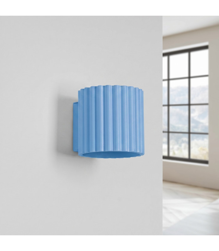 Aura Up & Down Wall Lamp Blue 1x G9-2