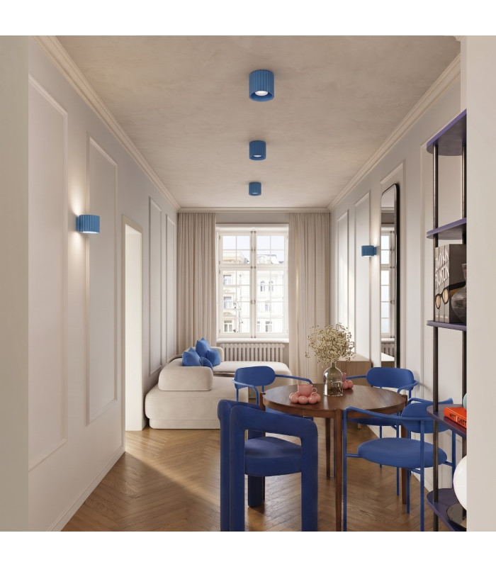 Aura Surface Mounted Downlight Blue 1x GU10-9