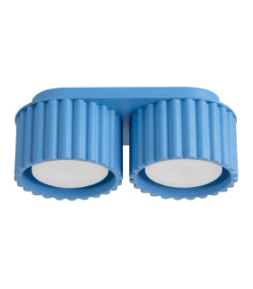 Aura Surface Mounted Downlight Blue 2x GX53-1