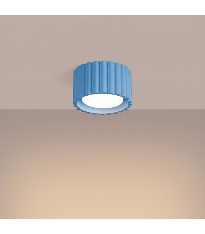 Aura Surface Mounted Downlight Blue 1x GX53-3