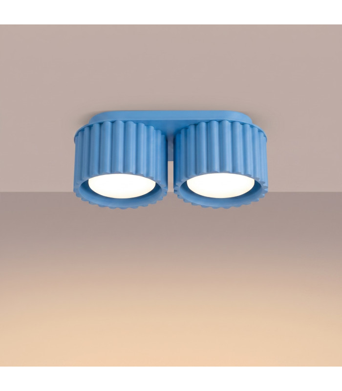 Aura Surface Mounted Downlight Blue 2x GX53-3