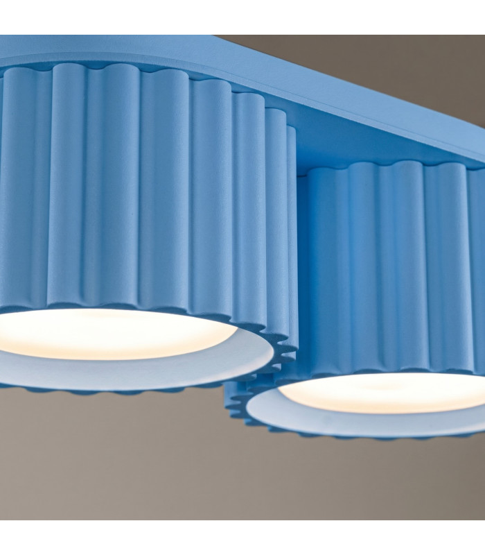 Aura Surface Mounted Downlight Blue 2x GX53-4