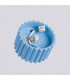 Aura Surface Mounted Downlight Blue 1x GX53-6