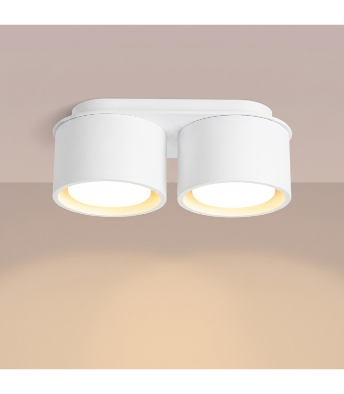 Modo Surface Mounted Downlight White 2x GX53-3
