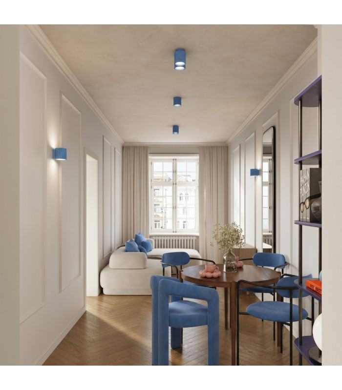 Aura Up & Down Wall Lamp Blue 1x G9-11