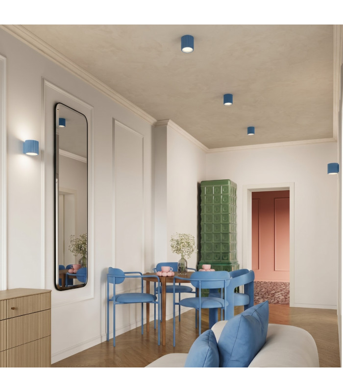 Aura Up & Down Wall Lamp Blue 1x G9-12