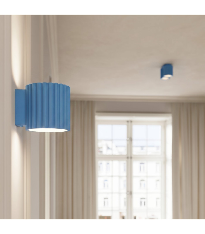 Aura Up & Down Wall Lamp Blue 1x G9-13