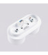 Modo Surface Mounted Downlight White 2x GX53-7