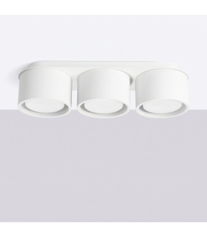 Modo Surface Mounted Downlight White 3x GX53-2