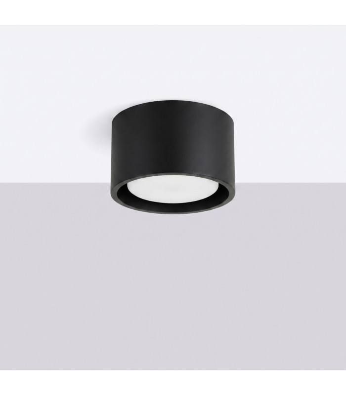 Modo Surface Mounted Downlight Black 1x GX53-2