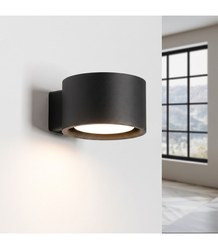 Modo Dome Wall Lamp Black 1x GX53-3