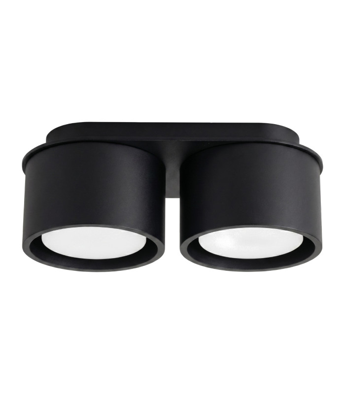 Modo Surface Mounted Downlight Black 2x GX53-1