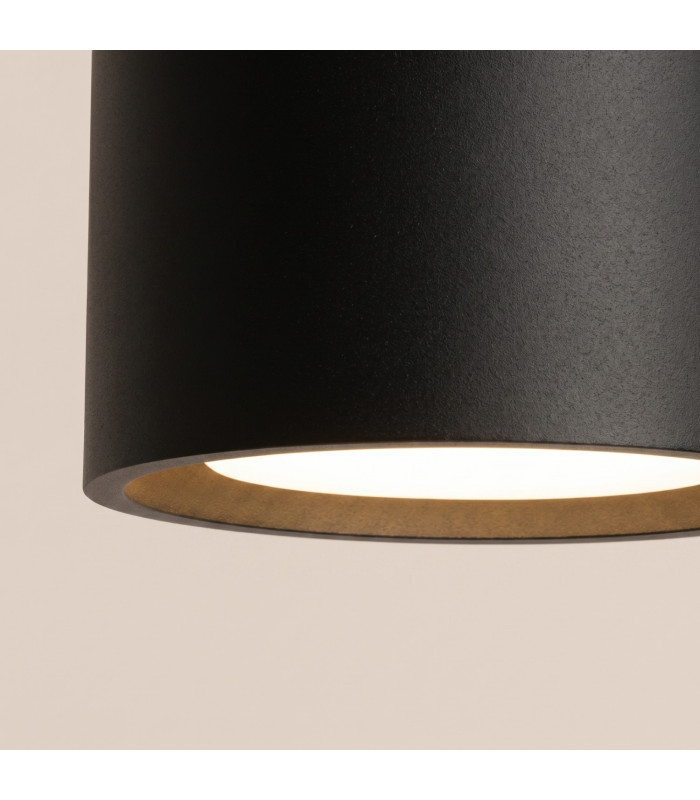 Modo Surface Mounted Downlight Black 1x GX53-4