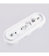 Modo Surface Mounted Downlight White 3x GX53-7