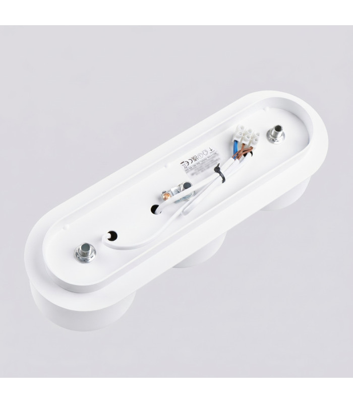 Modo Surface Mounted Downlight White 3x GX53-7