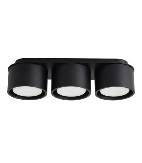 Modo Surface Mounted Downlight Black 3x GX53-1