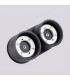 Modo Surface Mounted Downlight Black 2x GX53-6
