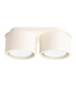 Modo Surface Mounted Downlight Beige 2x GX53-1