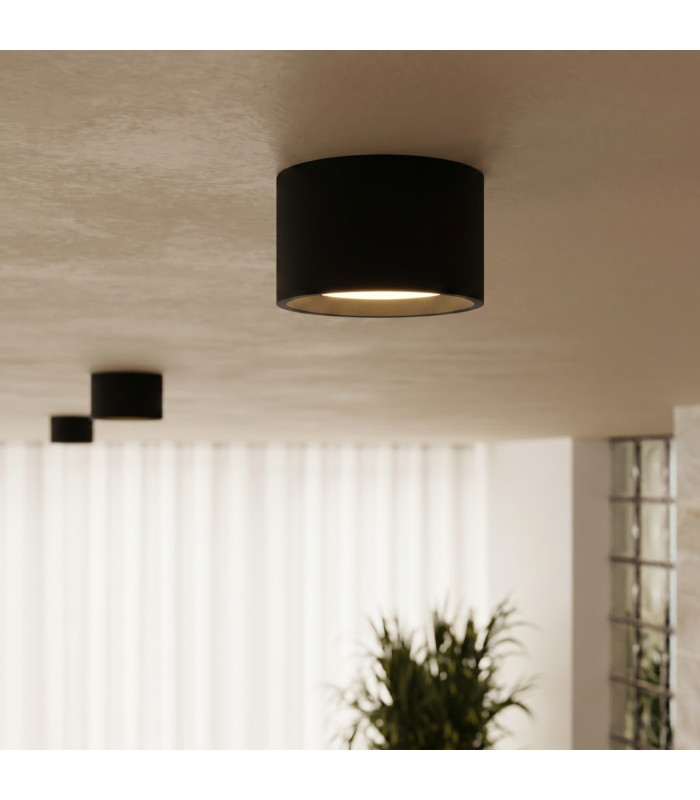 Modo Surface Mounted Downlight Black 1x GX53-12